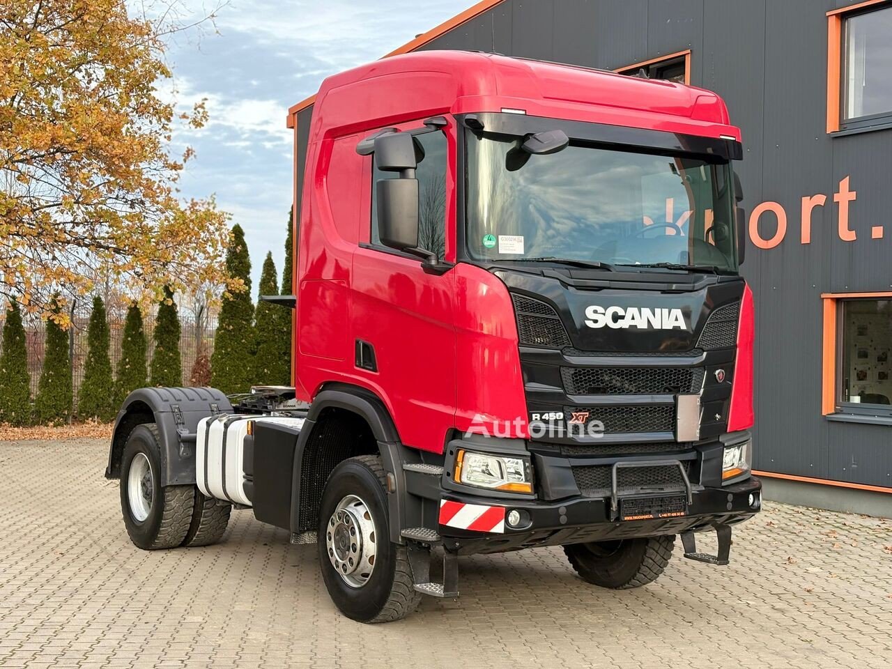 Scania (R450 XT 4×4 EURO6 CIĄGNIK SIODŁOWY Z HYDRAULIKĄ WYWROTU )