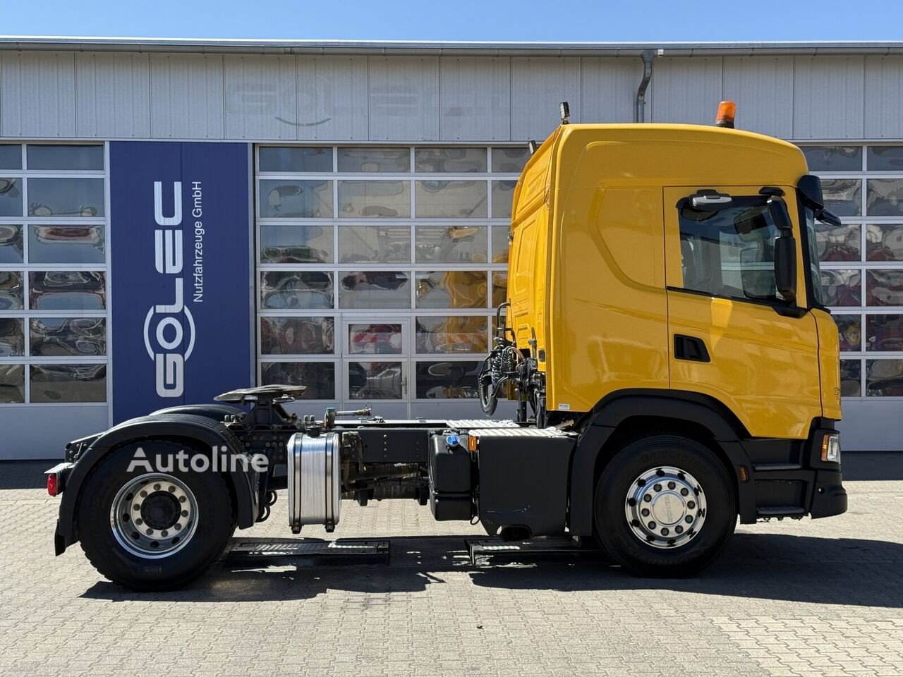 Scania (G450 4×2 EURO6 CIĄGNIK SIODŁOWY Z HYDRAULIKĄ WYWROTU )