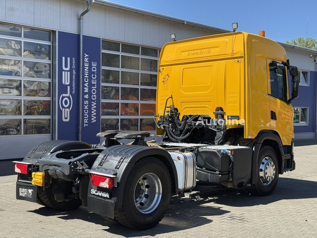 Scania (G450 4×2 EURO6 CIĄGNIK SIODŁOWY Z HYDRAULIKĄ WYWROTU )