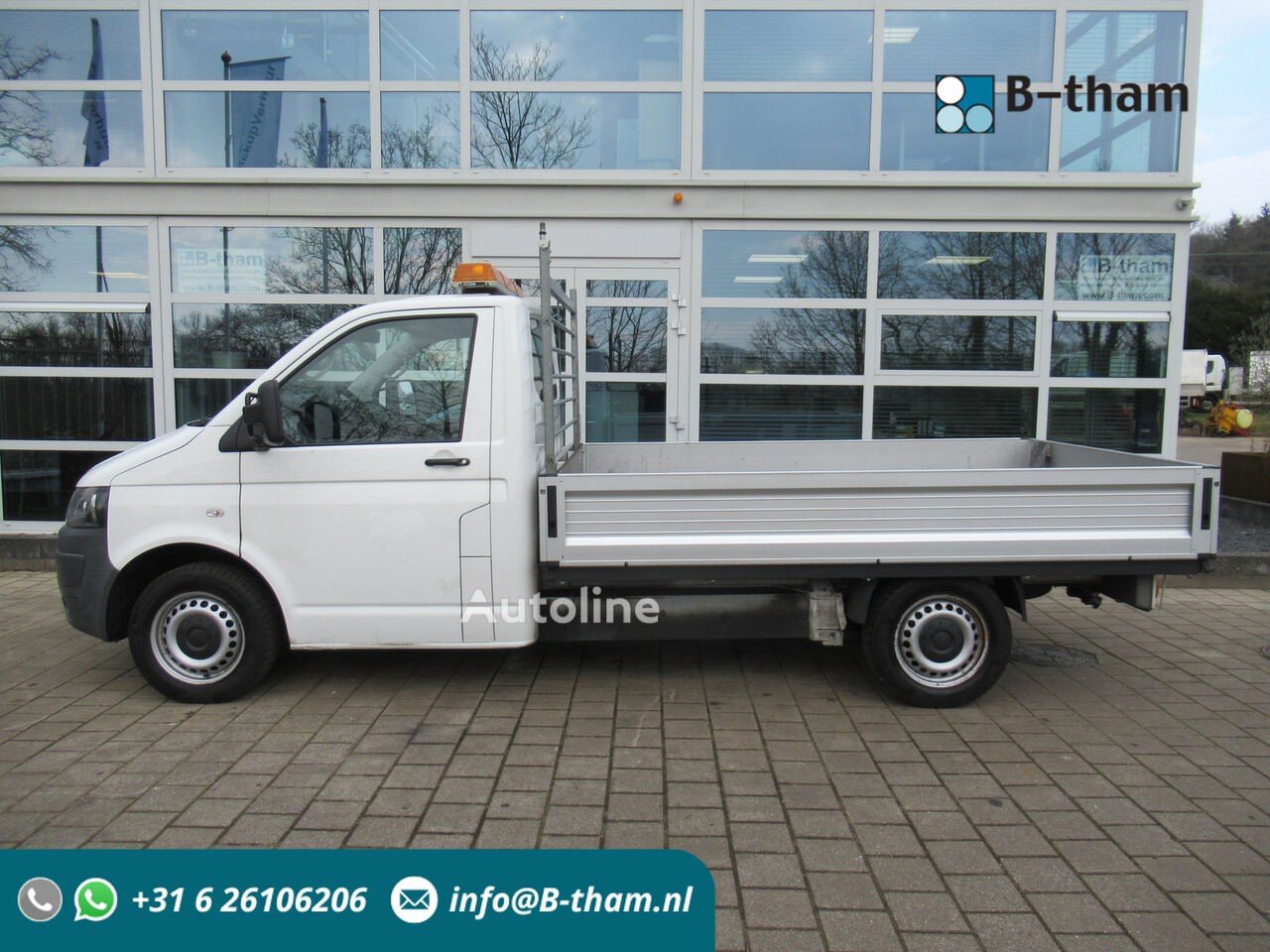 Volkswagen (Transporter T5 2.0 TDI 62KW L2H1 Pick-Up Open laadbak )