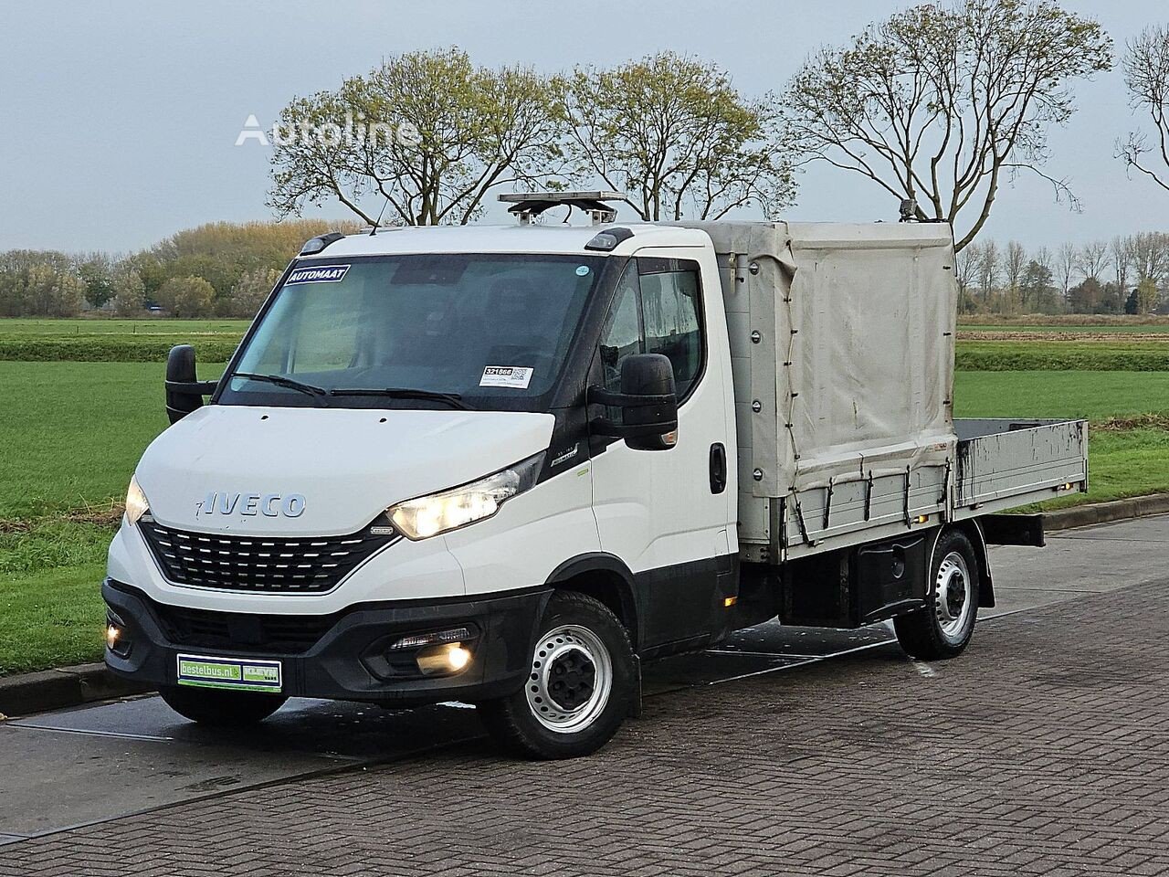 IVECO (DAILY 35S16 Open-Laadbak Kist AC )