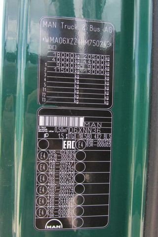 MAN (TGX 18.580 4×2 BLS – 2 x Tank Nr.: 243 )