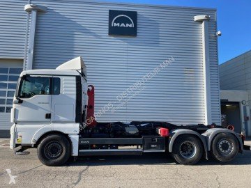 Camión portacontenedor de gancho Renault Palfinger D-Series  6×2 Diesel Euro 6 usado()