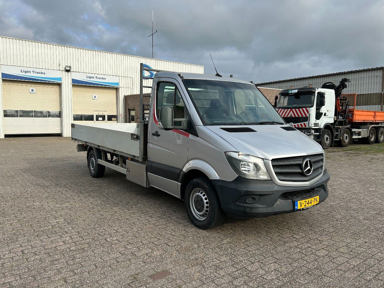 Mercedes-Benz Sprinter 316 Automaat Open Laadbak 163pk 3,5t Airco Cruise Navi Camera Euro6 Trekhaak (316 Sprinter )