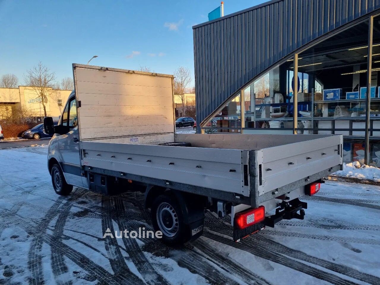 Mercedes-Benz (Sprinter 316 CDI Open laadbak Pritsche AHK 3500 kg Trekhaak Euro )