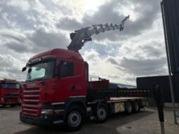 Scania R500 V8 + HIAB 800 6x + JIB 5x + EURO 5 + REMOTE + 8X4