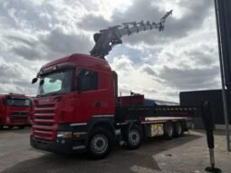 
										Scania R500 V8 + HIAB 800 6x + JIB 5x + EURO 5 + REMOTE + 8X4 full									