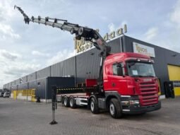
										Scania R500 V8 + HIAB 800 6x + JIB 5x + EURO 5 + REMOTE + 8X4 full									