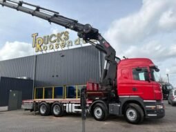 Scania R500 V8 + HIAB 800 6x + JIB 5x + EURO 5 + REMOTE + 8X4