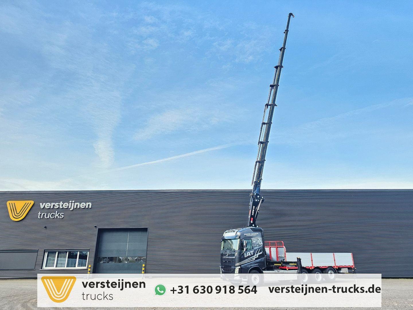 Volvo FH 540 8×4*4 + HIAB 548E-9 CRANE + WINCH + KRAN (FH 540 )