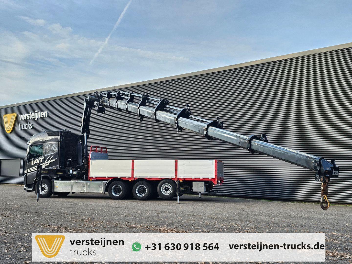 Volvo FH 540 8×4*4 + HIAB 548E-9 CRANE + WINCH + KRAN (FH 540 )