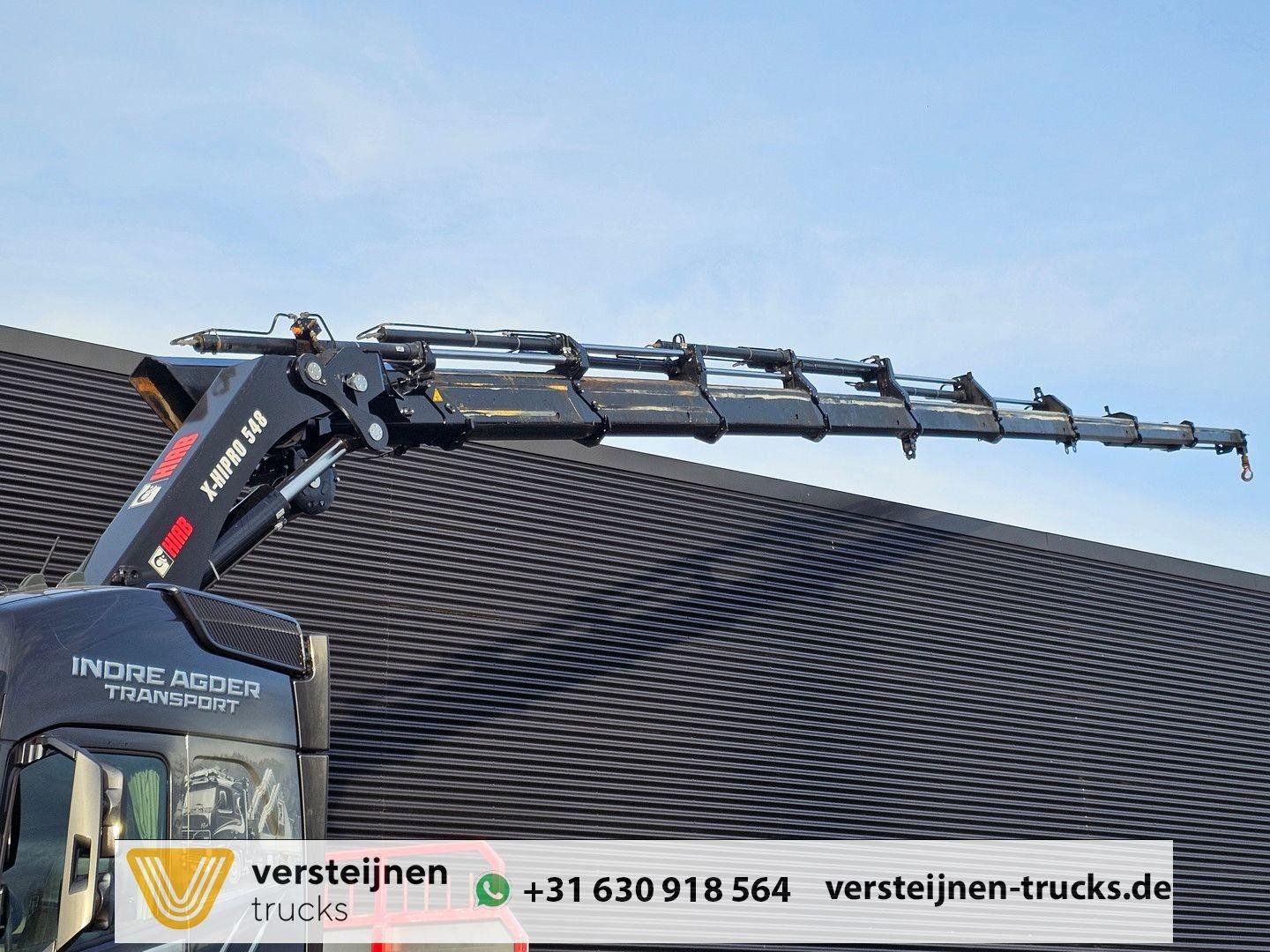 Volvo FH 540 8×4*4 + HIAB 548E-9 CRANE + WINCH + KRAN (FH 540 )