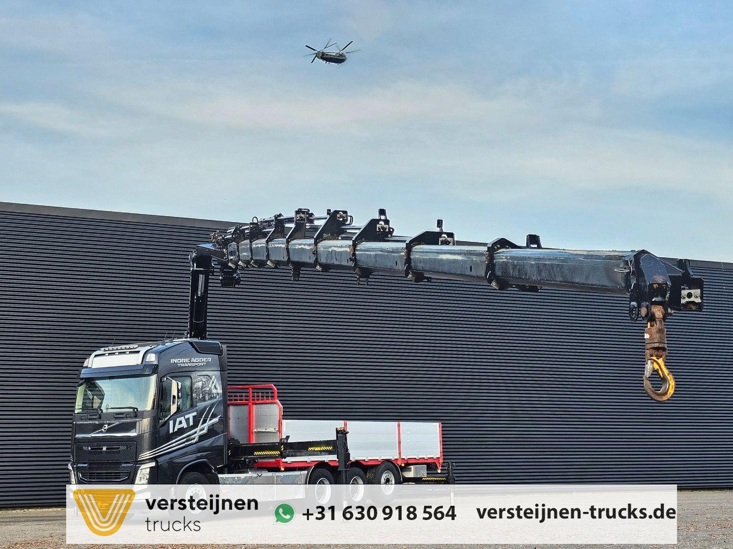 Volvo FH 540 8×4*4 + HIAB 548E-9 CRANE + WINCH + KRAN (FH 540 )