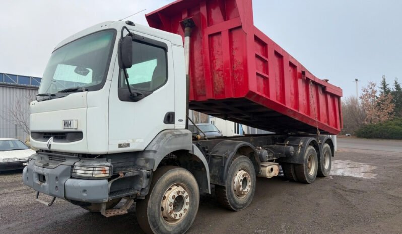 
								Renault (Kerax 420 8×4 tipper full steel manual big box ) full									