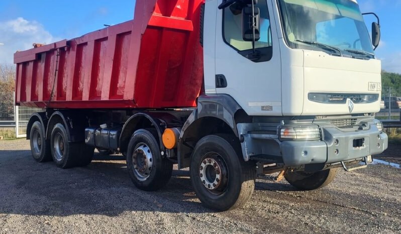 
								Renault (Kerax 420 8×4 tipper full steel manual big box ) full									
