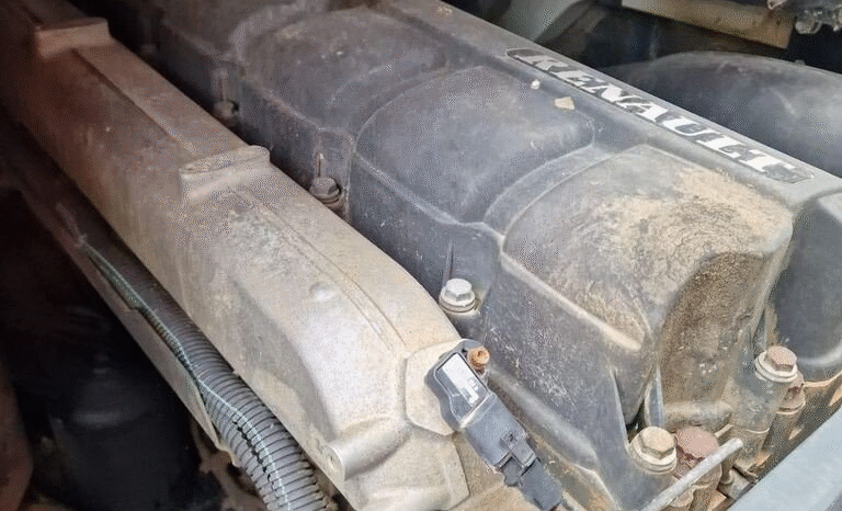 
								Renault (Kerax 420 8×4 tipper full steel manual big box ) full									