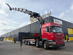 
										Scania R500 V8 + HIAB 800 6x + JIB 5x + EURO 5 + REMOTE + 8X4 full									
