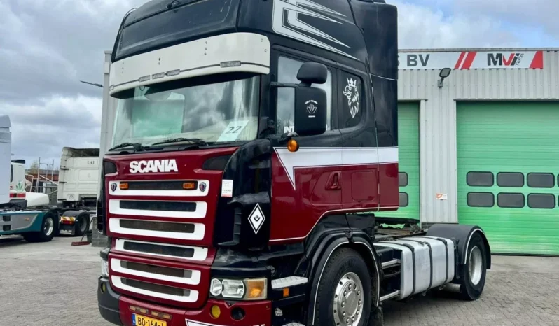 
								Scania R R500 V8 NL Truck , ANALOG TACHO, RETARDER, HYDRAULIC, PTO, FULL AIR SUS, FRIGO full									