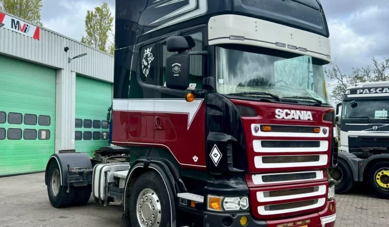 
								Scania R R500 V8 NL Truck , ANALOG TACHO, RETARDER, HYDRAULIC, PTO, FULL AIR SUS, FRIGO full									