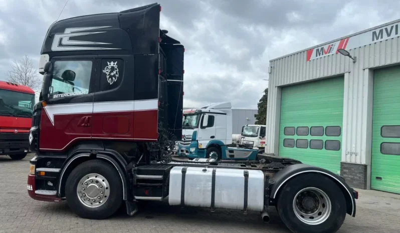 
								Scania R R500 V8 NL Truck , ANALOG TACHO, RETARDER, HYDRAULIC, PTO, FULL AIR SUS, FRIGO full									