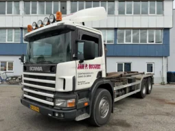 
										Scania P 114G 380 6X2 Euro 2 + 20 TON Hooklift (P ) full									
