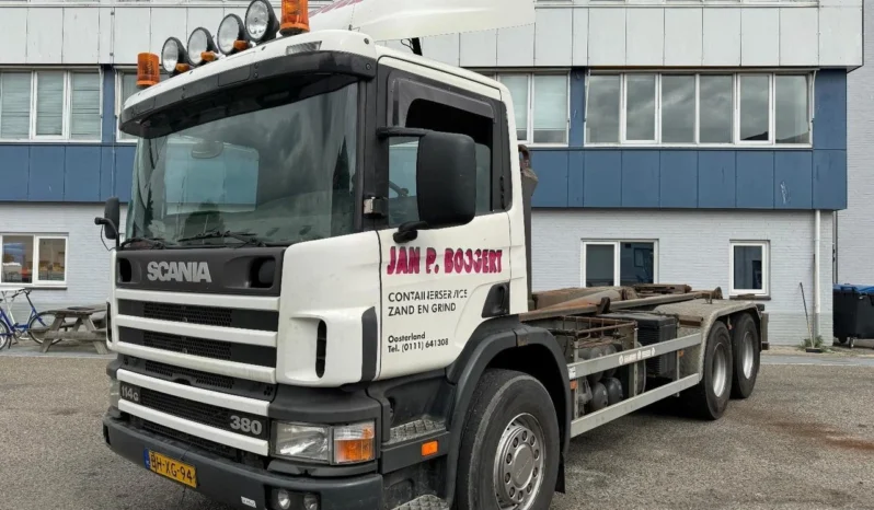 
								Scania P 114G 380 6X2 Euro 2 + 20 TON Hooklift (P ) full									
