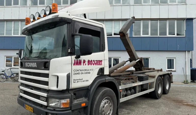 
								Scania P 114G 380 6X2 Euro 2 + 20 TON Hooklift (P ) full									
