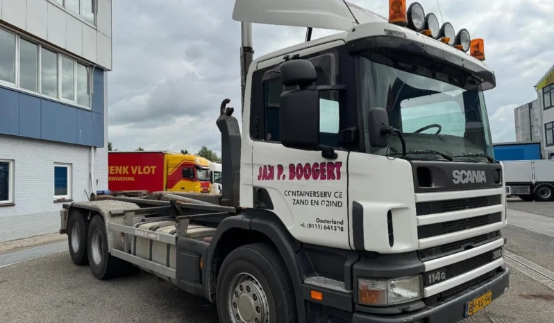 
								Scania P 114G 380 6X2 Euro 2 + 20 TON Hooklift (P ) full									