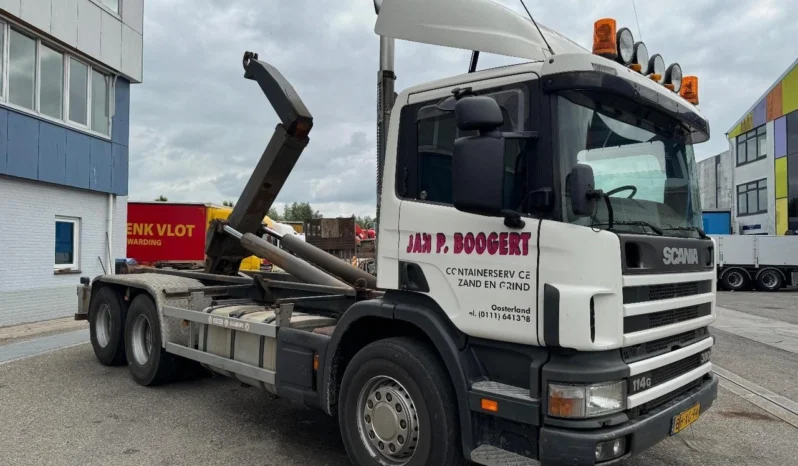 
								Scania P 114G 380 6X2 Euro 2 + 20 TON Hooklift (P ) full									