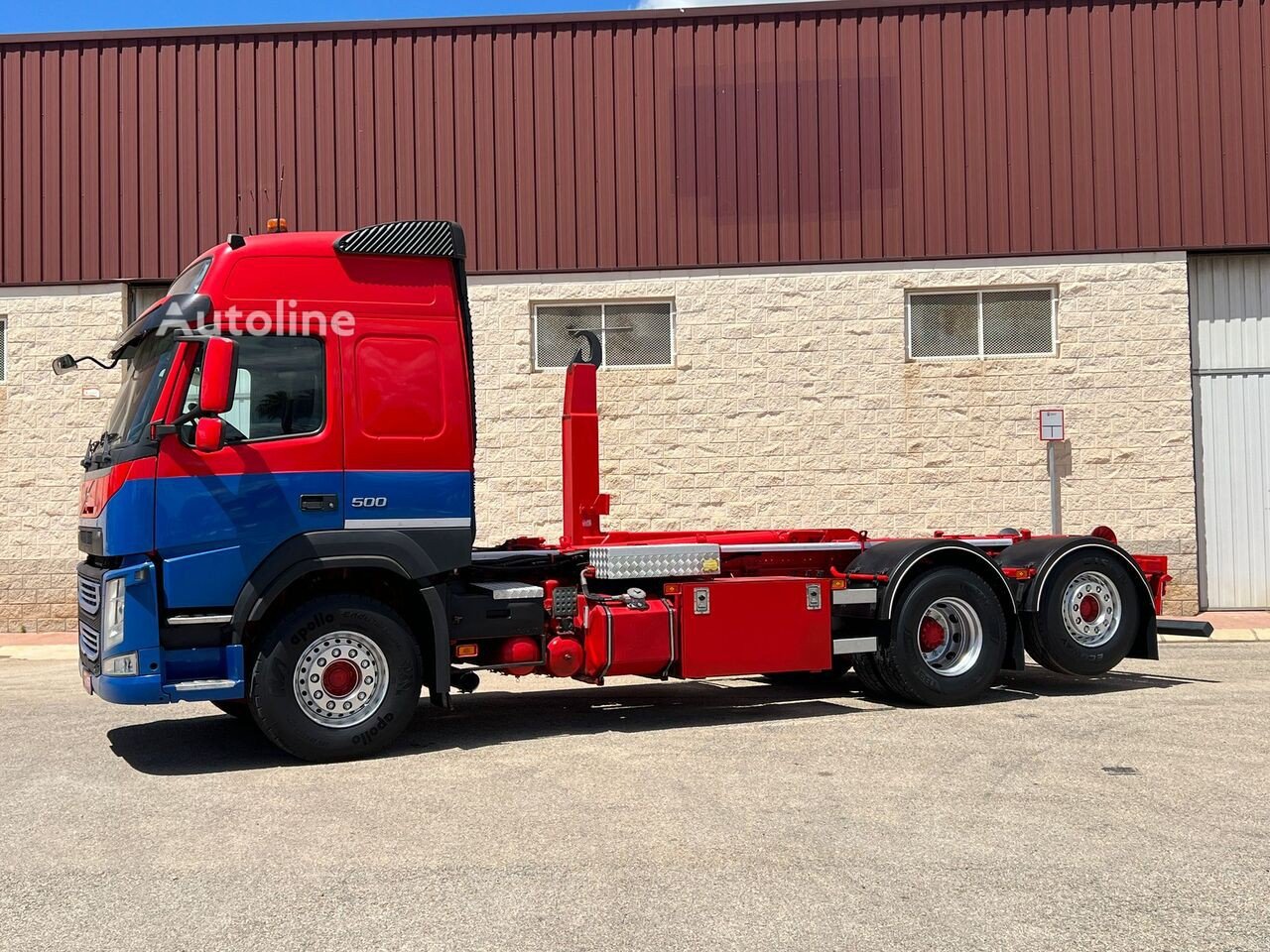 Volvo FM 500 camión con gancho