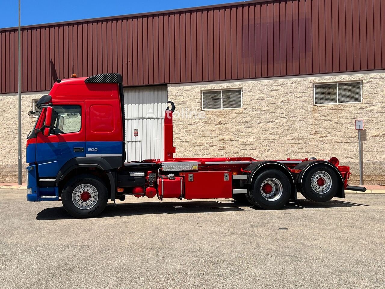 Volvo FM 500 camión con gancho