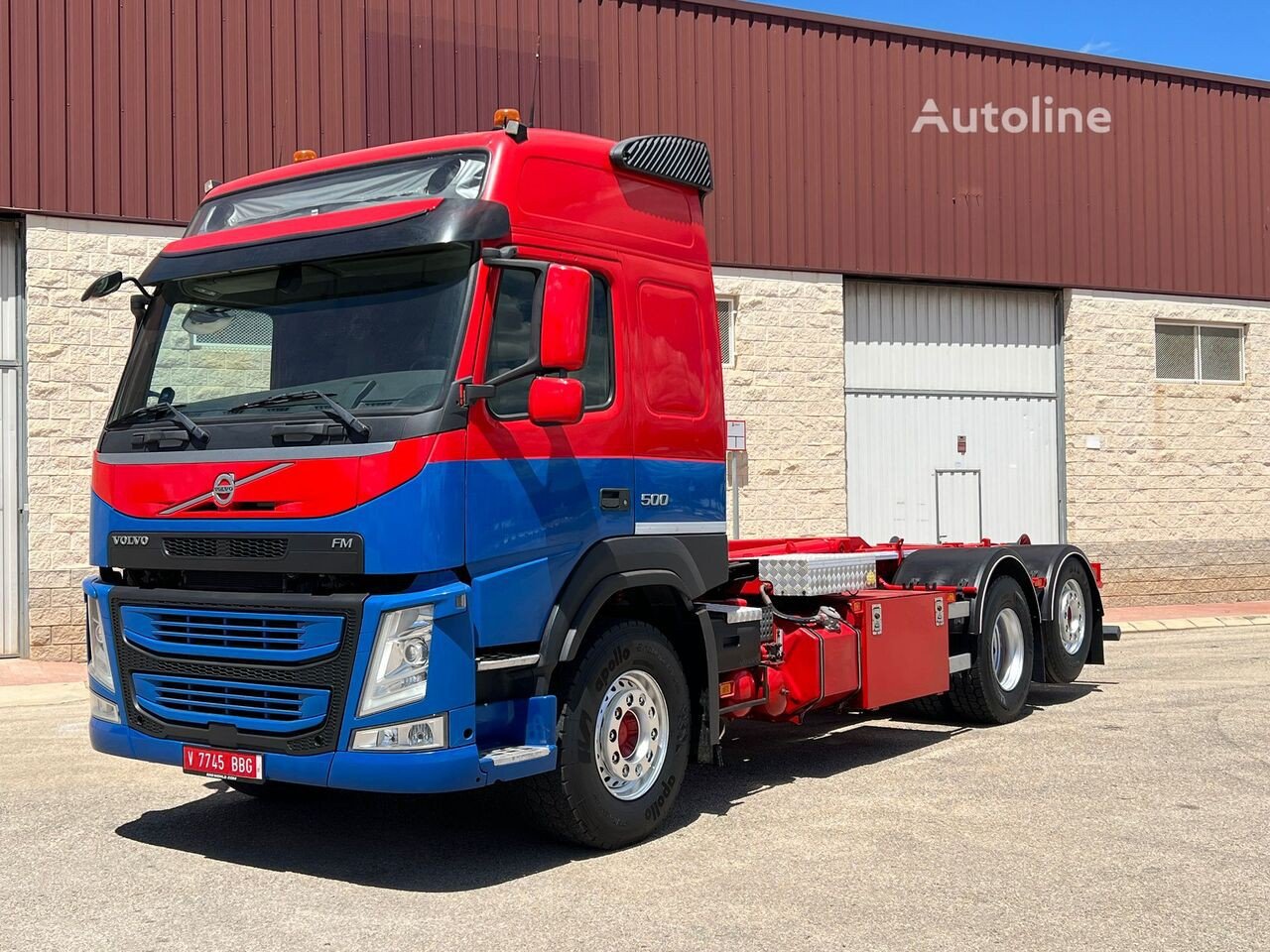 Volvo FM 500 camión con gancho