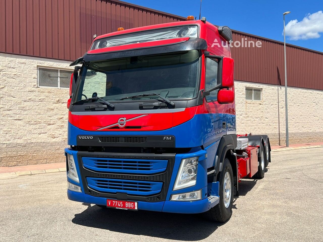 Volvo FM 500 camión con gancho